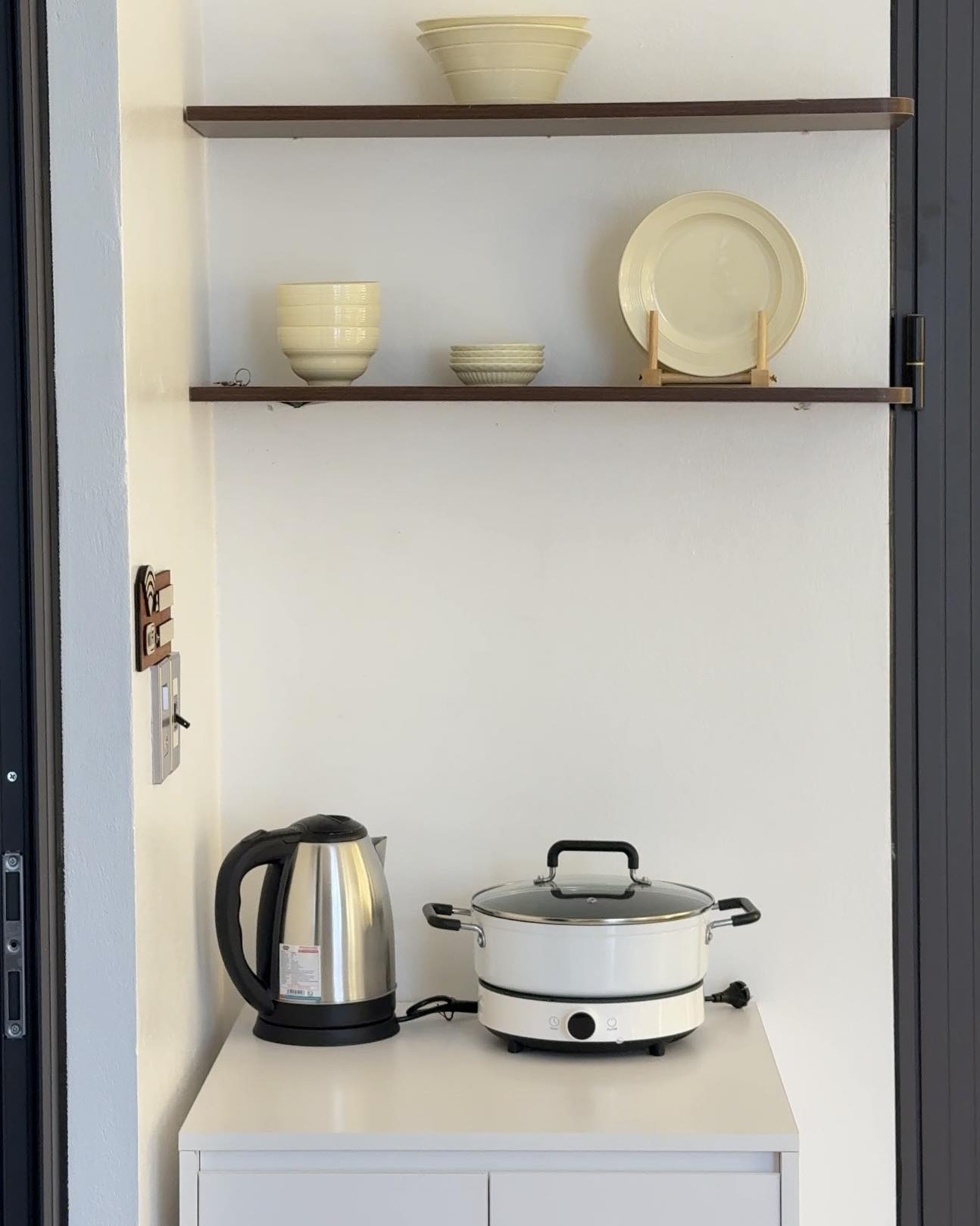 Trạm sạc mini bếp